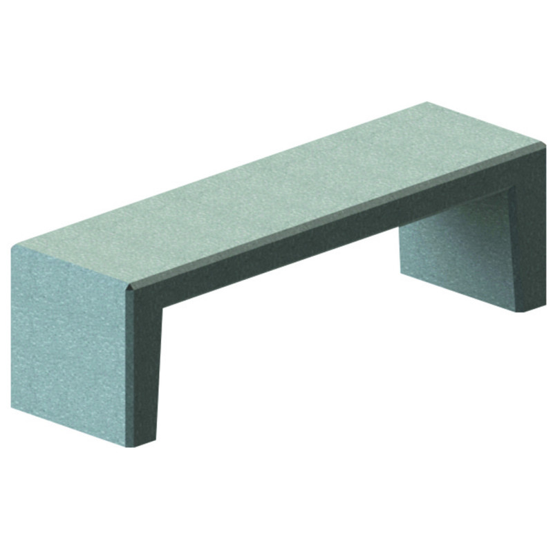 banquette urbaine béton Domino Discount